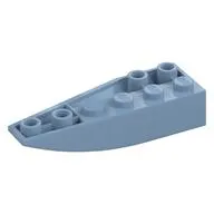 Brick Wedged, Curved Inverted 6 x 2 Right