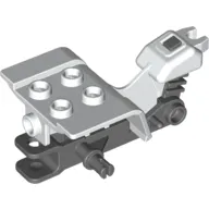 Vehicle Body, Tricycle Top with Dark Bluish Gray Chassis