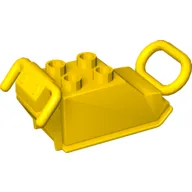 Duplo Dirt Compactor with Black Base and Handles