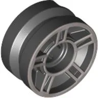 Wheel 11 x 6 mm with Five Spokes [Plain]