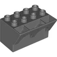 Duplo Brick 4 x 3 x 3 Wry Inverted