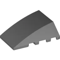 Wedge Curved 4 x 4 No Top Studs