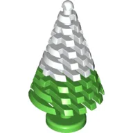 Plant, Pine Tree, Large, with White Marbled Snow Pattern