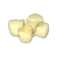 Clikits Icon, Butterfly 2 x 2 with Hole