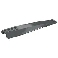 Brick Wedged, Curved 16 x 4 Triple with Inner Ridges