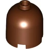 Brick Round 2 x 2 x 1 2/3 Dome Top, Blocked Open Stud
