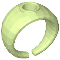 Clikits Ring, Wide Band with Hole in Top