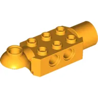 Technic Brick Special 2 x 3 with Pin Holes, Rotation Joint Ball Half [Horizontal Top], Rotation Joint Socket