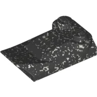 Wedge Curved 2 x 3 x 2/3 Two Studs, Wing End