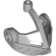 Headwear Accessory Visor Grille with Top Pin Hole (Castle)