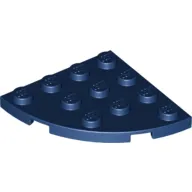 Plate Round Corner 4 x 4