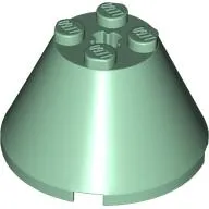 Cone 4 x 4 x 2, Axle Hole [Plain]