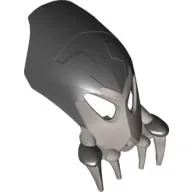 Large Figure Mask Kirop with Marbled Black Pattern