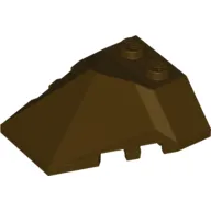 Brick Wedged, Sloped 4 x 4 Pyramid Center