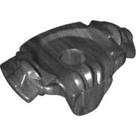 Minifig Neckwear Armour Breastplate with Shoulder Pads with Ridges and Pentagonal Shield on Front (Orc / Troll Warrior)