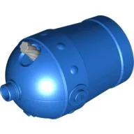 Duplo Cannon, Shooting, with Axle Hole and Light Bluish Gray Wick