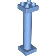Duplo Support Column 2 x 2 x 6 Round with Open Latticed Back