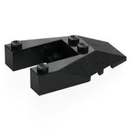 Brick Wedged, Sloped 6 x 4 Cutout, Stud Notches
