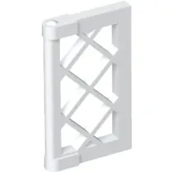 Window 1 x 2 x 3 Pane Latticed with Thick Corner Tabs