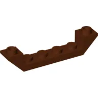 Slope Inverted 45° 6 x 1 Double with 1 x 4 Recessed