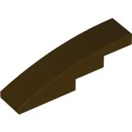 Slope Curved 4 x 1 No Studs [Stud Holder with Asymmetric Ridges]