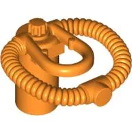 Minifig Neckwear Scuba Airtank, Axle Holder