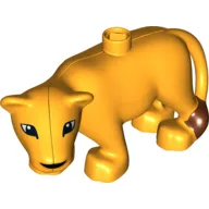 Duplo Animal Lion Adult Female with Head turned Left