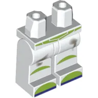 Hips and White Legs with Lime Boots and Belt Print, Dirt Stains Print (Buzz Lightyear)