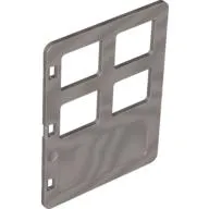 Duplo Door 1 x 4 x 4 with Four Equal Panes