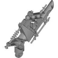 Large Figure Weapon Gun, Heavy Metal Shooter Arm