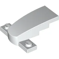 Wedge Curved 4 x 2 x 1 1/3 with 1 x 4 Base [Plain]