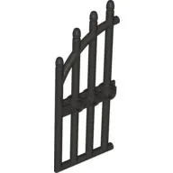 Gate 1 x 4 x 9 Arched with Bars and Three Studs