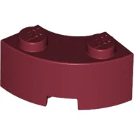 Brick Round Corner 2 x 2 Macaroni with Stud Notch and Reinforced Underside [New Style]