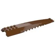 Brick Wedged, Curved 16 x 4 Triple with Inner Ridges