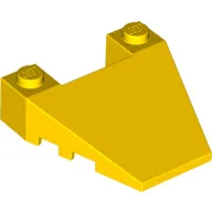 Brick Wedged, Sloped 4 x 4 Taper, with Stud Notches