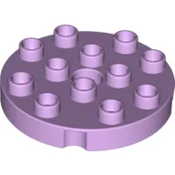 Duplo Plate Round 4 x 4