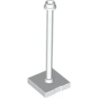 Tile Special 2 x 2 with Bar and Open Stud with Stop Ring (Flag Pole)