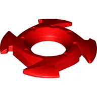 Ring 4 x 4 with 2 x 2 Opening and 4 Arrow Ends (Ninjago Spinner Crown)