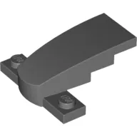 Wedge Curved 4 x 2 x 1 1/3 with 1 x 4 Base [Plain]