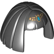 Hair Mid-Length, Smooth with Bangs and Gold Diadem Print (Cleopatra)