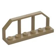 Plate Special 1 x 6 with Train Wagon End Fence