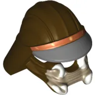 Helmet Skiff Guard with Printed Facegear and Headband