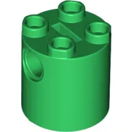 Brick Round 2 x 2 x 2 Robot Body, Axle Holder '+' Orientation