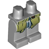 Hips and Light Bluish Gray Legs with Olive Green Coattails Print (Legolas)