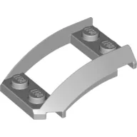 Wheel Arch, Curved Wedge 4 x 3 with 2 x 2 Opening and 4 Studs
