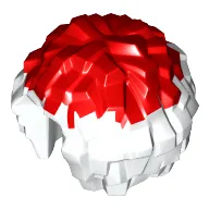 Equipment Cheerleader Pom Pom with Red Top