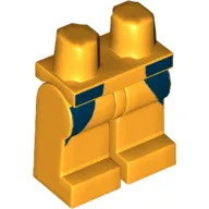 Hips and Bright Light Orange Legs with Dark Blue Markings Print (Wolverine)