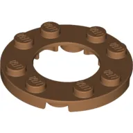 Plate Round 4 x 4 with 2 x 2 Round Opening