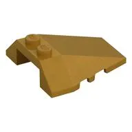 Brick Wedged, Sloped 4 x 4 Triple, Stud Notches