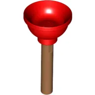 Equipment Plunger [Soft Plastic] with Medium Nougat Handle
